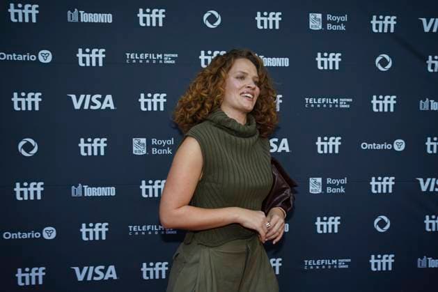 September 11, 2025, Toronto, Ontario, Canada: Jeanette Schock attends the red carpet for the Ã¢â‚¬ËœEasy s WaltzÃ¢â‚¬â ¢ premiere during the 2025 Toronto International Film Festival at Roy Thomson Hall. on September 11, 2025 in Toronto, Canada. Toronto Canada - ZUMAe321 20250911_zea_e321_100 Copyright: xLeonardoxRamirezx