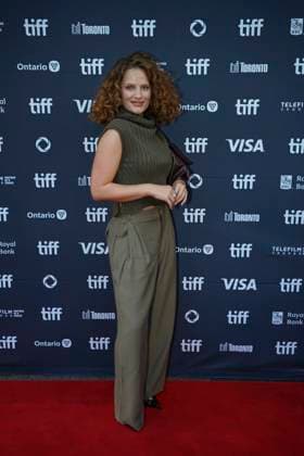 September 11, 2025, Toronto, Ontario, Canada: Jeanette Schock attends the red carpet for the Ã¢â‚¬ËœEasy s WaltzÃ¢â‚¬â ¢ premiere during the 2025 Toronto International Film Festival at Roy Thomson Hall. on September 11, 2025 in Toronto, Canada. Toronto Canada - ZUMAe321 20250911_zea_e321_108 Copyright: xLeonardoxRamirezx