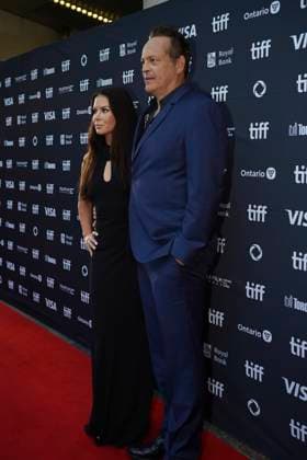 September 11, 2025, Toronto, Ontario, Canada: (L-R) Vince Vaughn and Kyla Vaughn attend the red carpet for the Ã¢â‚¬ËœEasy s WaltzÃ¢â‚¬â ¢ premiere during the 2025 Toronto International Film Festival at Roy Thomson Hall. on September 11, 2025 in Toronto, Canada. Toronto Canada - ZUMAe321 20250911_zea_e321_123 Copyright: xLeonardoxRamirezx