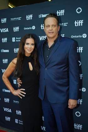 September 11, 2025, Toronto, Ontario, Canada: (L-R) Vince Vaughn and Kyla Vaughn attend the red carpet for the Ã¢â‚¬ËœEasy s WaltzÃ¢â‚¬â ¢ premiere during the 2025 Toronto International Film Festival at Roy Thomson Hall. on September 11, 2025 in Toronto, Canada. Toronto Canada - ZUMAe321 20250911_zea_e321_095 Copyright: xLeonardoxRamirezx