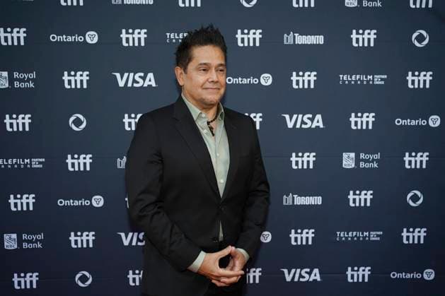 September 11, 2025, Toronto, Ontario, Canada: Aaron Abeyta attends the red carpet for the Ã¢â‚¬ËœEasy s WaltzÃ¢â‚¬â ¢ premiere during the 2025 Toronto International Film Festival at Roy Thomson Hall. on September 11, 2025 in Toronto, Canada. Toronto Canada - ZUMAe321 20250911_zea_e321_168 Copyright: xLeonardoxRamirezx
