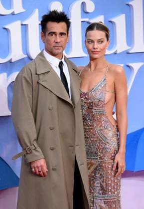 European Premiere of A Big Bold Beautiful Journey - London Colin Farrell and Margot Robbie during the European Premiere of A Big Bold Beautiful Journey on September 11, 2025. The event took place at Odeon Luxe Cinema in London, UK. Photo by Stuart Hardy ABACAPRESS.COM London London United Kingdom  Copyright: xStuartxHardy ABACAPRESS.COMx
