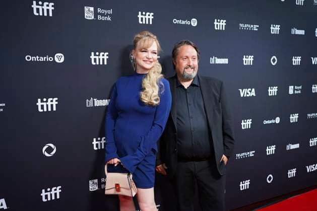 2025 Toronto International Film Festival - ˜Adulthood™ Premiere Caitlin Delaney attends the red carpet for the ˜Adulthood™ premiere during the 2025 Toronto International Film Festival at Roy Thomson Hall. on September 11, 2025 in Toronto, Canada. (Photo by Leonardo Ramirez Eyepix Group) Copyright: xLeonardoxRamirez xEyepixxGroupx LR_11092025_170046