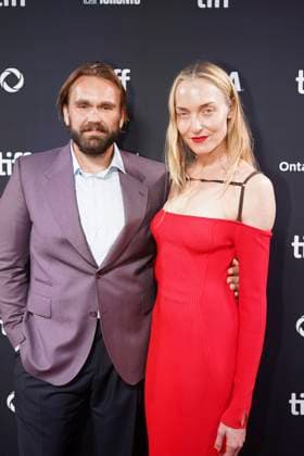 2025 Toronto International Film Festival - ˜Adulthood™ Premiere (L-R) Chris Candy and Ryann Nicole Bosetti attend the red carpet for the ˜Adulthood™ premiere during the 2025 Toronto International Film Festival at Roy Thomson Hall. on September 11, 2025 in Toronto, Canada. (Photo by Leonardo Ramirez Eyepix Group) Copyright: xLeonardoxRamirez xEyepixxGroupx LR_11092025_170026