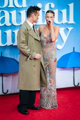 Colin Farrell and Margot Robbie at the European premiere of the movie A Big Bold Beautiful Journey at the Odeon Luxe Leicester Square London, 11 09 2025 Foto:xJ.xEdwardsx xFuturexImagex journey_5948