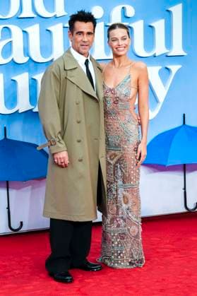 Colin Farrell and Margot Robbie at the European premiere of the movie A Big Bold Beautiful Journey at the Odeon Luxe Leicester Square London, 11 09 2025 Foto:xJ.xEdwardsx xFuturexImagex journey_5949