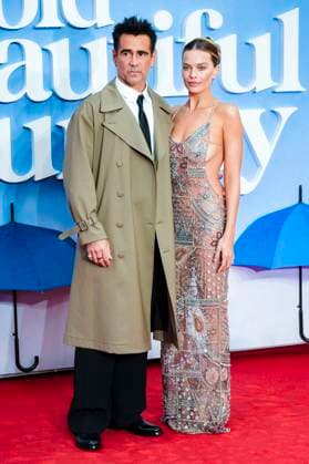 Colin Farrell and Margot Robbie at the European premiere of the movie A Big Bold Beautiful Journey at the Odeon Luxe Leicester Square London, 11 09 2025 Foto:xJ.xEdwardsx xFuturexImagex journey_5953