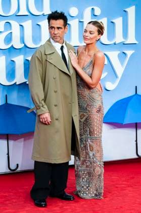 Colin Farrell and Margot Robbie at the European premiere of the movie A Big Bold Beautiful Journey at the Odeon Luxe Leicester Square London, 11 09 2025 Foto:xJ.xEdwardsx xFuturexImagex journey_5956