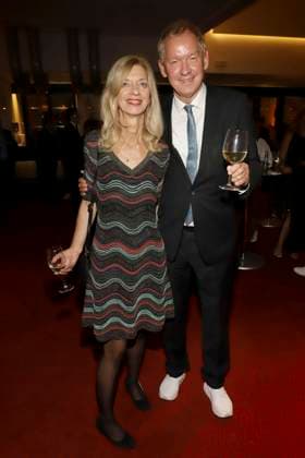 abb Christina Maria Purkert, Lutz Marmor as guests at the German Radio Award 2025 ceremony at the Neue Flora on 11 09 2025 in Hamburg Hamburg Germany