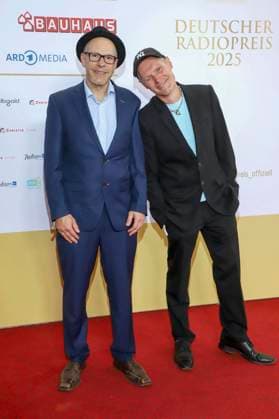 abb Die Junx as a guest on the red carpet at the German Radio Award 2025 at the Neue Flora on 11 09 2025 in Hamburg Hamburg Germany