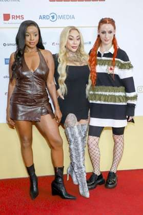 abb The Sugababes as guests on the red carpet at the German Radio Award 2025 at the Neue Flora on 11 09 2025 in Hamburg Hamburg Germany