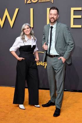 Rachel Lee Goldenberg and Bill Parker at the premiere of the Disney film Swiped at Curzon Mayfair London, 11 09 2025 Foto:xS.xVasx xFuturexImagex swiped_5947