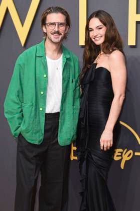 Dan Stevens and Lilly James at the premiere of the Disney film Swiped at Curzon Mayfair London, 11 09 2025 Foto:xS.xVasx xFuturexImagex swiped_5966