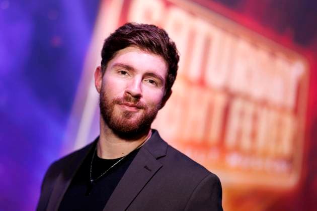Singer Joey Heindle at the premiere of the cult musical Saturday Night Fever at the Capitol Theater Düsseldorf, 11 09 2025 NRW Germany Copyright: xChristophxHardtx