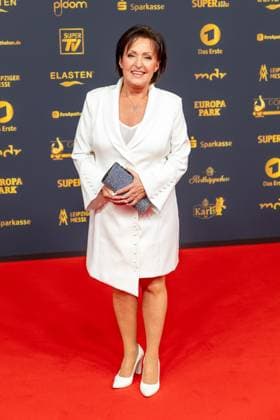 Goldene Henne 2025 award ceremony 12 09 2025 Leipzig, Messe Allee 1 Leipziger Messe In the photo Ute Freudenberg, actress On Friday evening, the Goldene Henne 2025 award ceremony, jo Copyright: xEHLxMedia BjörnxStachx 20250912_goldene-henne-teppich-1_1
