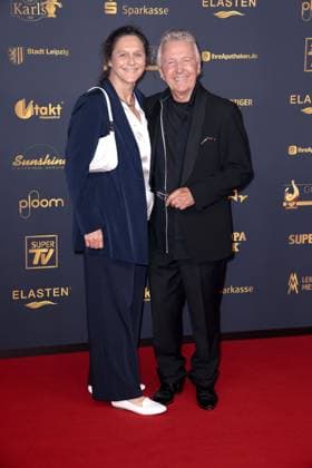 Anja and Hartmut Schulze Gerlach at the Goldene Henne award ceremony on 12 09 2025 in Leipzig Goldene Henne 2025 award ceremony in Leipzig