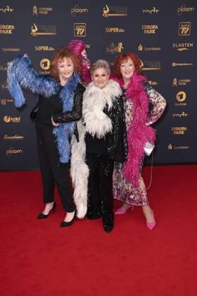 Regina Thoss, Dagmar Frederic and Dagmar Gelbke at the Goldene Henne award ceremony on 12 09 2025 in Leipzig Goldene Henne 2025 award ceremony in Leipzig