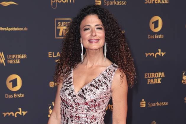 Marwa Eldessouky at the Goldene Henne award ceremony on 12 09 2025 in Leipzig Goldene Henne 2025 award ceremony in Leipzig