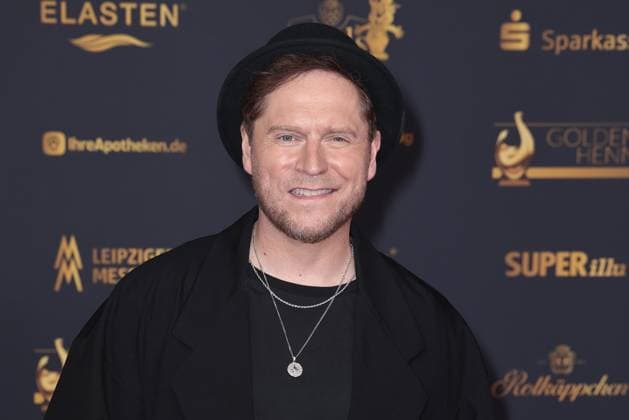 Johannes Oerding at the Goldene Henne award ceremony on 12 09 2025 in Leipzig Goldene Henne 2025 award ceremony in Leipzig