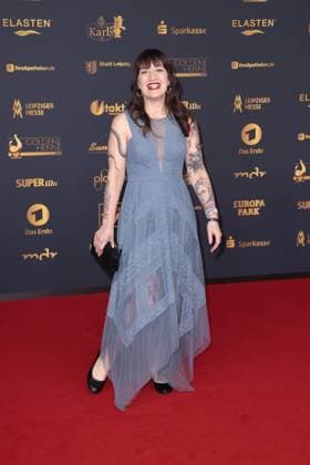Heidi Reichinnek at the Goldene Henne award ceremony on 12 09 2025 in Leipzig Goldene Henne 2025 award ceremony in Leipzig