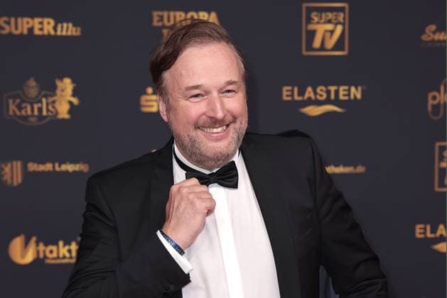 Stephan Grossmann at the Goldene Henne award ceremony on 12 09 2025 in Leipzig Goldene Henne 2025 award ceremony in Leipzig