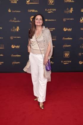 Elisabeth Lanz at the Goldene Henne award ceremony on 12 09 2025 in Leipzig Goldene Henne 2025 award ceremony in Leipzig
