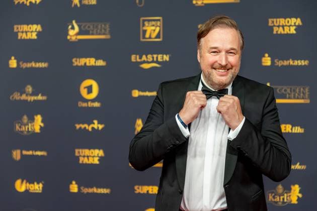 Goldene Henne 2025 award ceremony 12 09 2025 Leipzig, Messe Allee 1 Leipziger Messe In the photo Stephan Grossmann, actor On Friday evening, the Goldene Henne 2025 award ceremony, jo Copyright: xEHLxMedia BjörnxStachx 20250912_goldene-henne-teppich-1_29