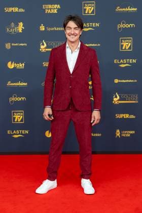 Goldene Henne 2025 award ceremony 12 09 2025 Leipzig, Messe Allee 1 Leipziger Messe In the photo Matze Knop, comedian and presenter On Friday evening, the Goldene Henne 2025 award Copyright: xEHLxMedia BjörnxStachx 20250912_goldene-henne-teppich-1_33
