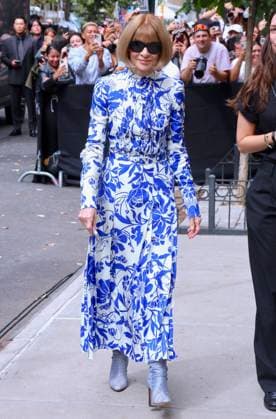 Celebs at the Calvin Klein Fashion Show Anna Wintour arrives at the Calvin Klein show during the fashion week in New York on September 12, 2025. Photo by Charles Guerin ABACAPRESS.COM New York NY  Copyright: xGuerinxCharles ABACAx