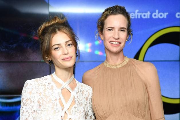 Oui Premiere Efrat Dor and Naama Preis attending the Oui Premiere at the UGC Cine Cite Les Halles in Paris, France on September 12, 2025. Photo by Aurore Marechal ABACAPRESS.COM Paris France  Copyright: xMarechalxAurore ABACAx