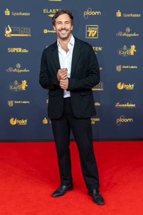 Goldene Henne 2025 award ceremony 12 09 2025 Leipzig, Messe Allee 1 Leipziger Messe In the photo Max Giesinger, singer On Friday evening, the Goldene Henne 2025 award ceremony, jointly organi Copyright: xEHLxMedia BjörnxStachx 20250912_goldene-henne-teppich-2_36