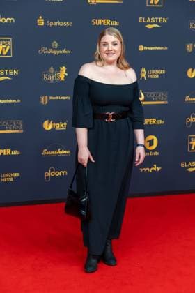 Goldene Henne 2025 award ceremony 12 09 2025 Leipzig, Messe Allee 1 Leipziger Messe In the photo Christina Petersen, actress In aller Freundschaft On Frida Copyright: xEHLxMedia BjörnxStachx 20250912_goldene-henne-teppich-2_47
