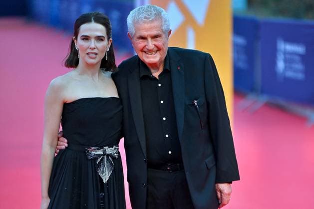 Deauville Nouvelle Vague Screening FC Zoey Deutch and Claude Lelouch attending the Nouvelle Vague screening as part of the 51th Deauville American Film Festival on September 12, 2025 in Deauville, France. Photo by Franck Castel ABACAPRESS.COM Deauville France  Copyright: xCastelxFranck ABACAx