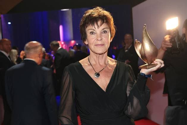Katrin Sass at the aftershow party at the award ceremony of Die Goldene Henne on 12 09 2025 in Leipzig Goldene Henne 2025 award ceremony in Leipzig