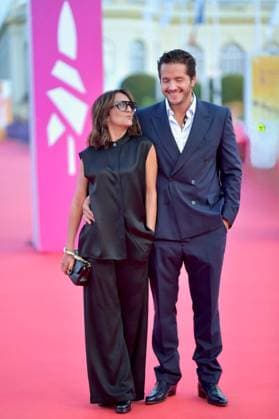 Deauville Nouvelle Vague Screening FC Florence Foresti and Alexandre Kominek attending the Nouvelle Vague screening as part of the 51th Deauville American Film Festival on September 12, 2025 in Deauville, France. Photo by Franck Castel ABACAPRESS.COM Deauville France  Copyright: xCastelxFranck ABACAx