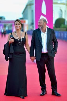 Deauville Nouvelle Vague Screening FC Kad Merad and his wife Emmanuelle Cosso attending the Nouvelle Vague screening as part of the 51th Deauville American Film Festival on September 12, 2025 in Deauville, France. Photo by Franck Castel ABACAPRESS.COM Deauville France  Copyright: xCastelxFranck ABACAx