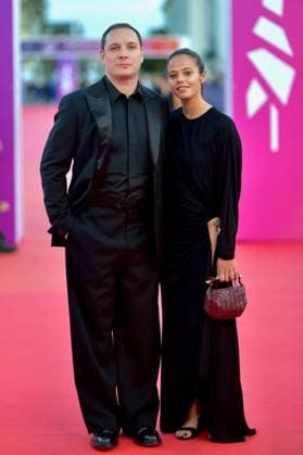 Deauville Nouvelle Vague Screening FC Alexis Manenti and wife attending the Nouvelle Vague screening as part of the 51th Deauville American Film Festival on September 12, 2025 in Deauville, France. Photo by Franck Castel ABACAPRESS.COM Deauville France  Copyright: xCastelxFranck ABACAx