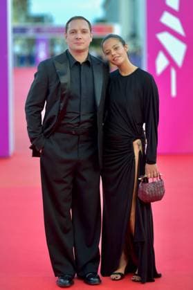 Deauville Nouvelle Vague Screening FC Alexis Manenti and wife attending the Nouvelle Vague screening as part of the 51th Deauville American Film Festival on September 12, 2025 in Deauville, France. Photo by Franck Castel ABACAPRESS.COM Deauville France  Copyright: xCastelxFranck ABACAx