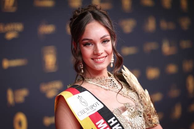 Goldene Henne 2025 Red Carpet Red Carpet Miss Germany Miss Germany Marah Elise Goldene Henne 2025, 12 09 2025, Leipzig Copyright: xEventpressxFuhrx