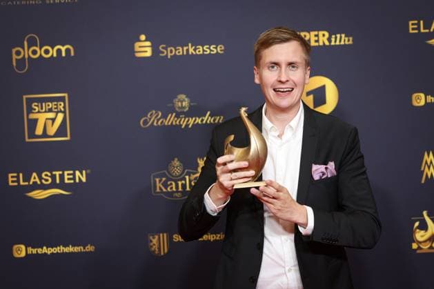 Goldene Henne 2025 Award Winner Award Winner Honorary Award Comedy Till Reiners Goldene Henne 2025, 12 09 2025, Leipzig Copyright: xEventpressxFuhrx