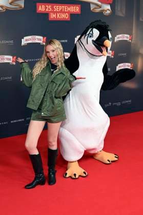 Esther Graf at the premiere of the movie Die Schule der magischen Tiere 4 at Mathäser Filmpalast Munich, 12 09 2025 Foto:xR.xHeinex xFuturexImagex tiere_5917