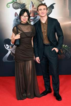 Purnima Grätz and Luis Vorbach at the premiere of the movie Die Schule der magischen Tiere 4 at Mathäser Filmpalast Munich, 12 09 2025 Foto:xR.xHeinex xFuturexImagex tiere_5958