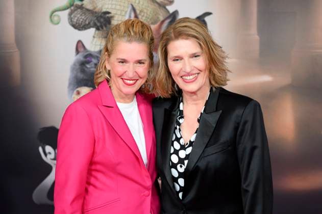 Meike Kordes and Alexandra Kordes at the premiere of the movie Die Schule der magischen Tiere 4 at Mathäser Filmpalast Munich, 12 09 2025 Foto:xR.xHeinex xFuturexImagex tiere_5960