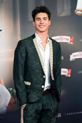 Loris Sichrovsky at the premiere of the movie Die Schule der magischen Tiere 4 at Mathäser Filmpalast Munich, 12 09 2025 Foto:xR.xHeinex xFuturexImagex tiere_5963