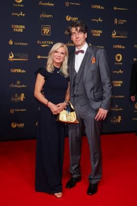 Award Golden Hen 2025 Lorena Hein and Karsten Freund at the Golden Hen 2025 at Messe Leipzig on 12 09 2025 Copyright: xEventpressxKochanx