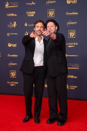 Award Goldene Henne 2025 Max Giesinger and Johannes Oerding at the Goldene Henne 2025 at Messe Leipzig on 12 09 2025 Copyright: xEventpressxKochanx