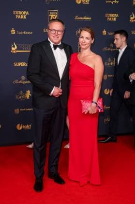Award Golden Hen 2025 Mario Voigt and Constanze Voigt at the Golden Hen 2025 at Messe Leipzig on 12 09 2025 Copyright: xEventpressxKochanx