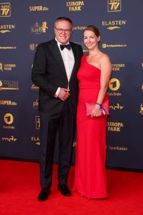 Award Golden Hen 2025 Mario Voigt and Constanze Voigt at the Golden Hen 2025 at Messe Leipzig on 12 09 2025 Copyright: xEventpressxKochanx