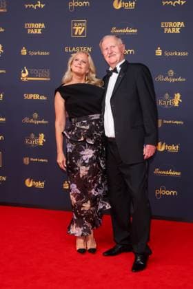 Award Golden Hen 2025 Barbara Schöneberger and Jochen Wolff at the Golden Hen 2025 at Messe Leipzig on 12 09 2025 Copyright: xEventpressxKochanx