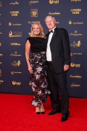 Award Golden Hen 2025 Barbara Schöneberger and Jochen Wolff at the Golden Hen 2025 at Messe Leipzig on 12 09 2025 Copyright: xEventpressxKochanx